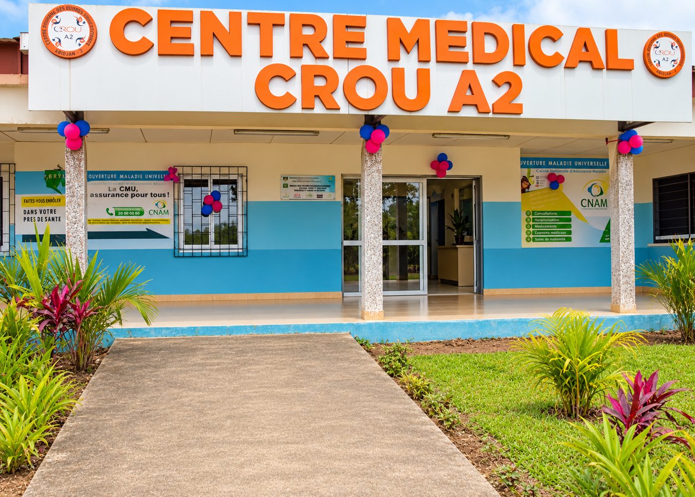 Façade du Centre médical CROU A2
